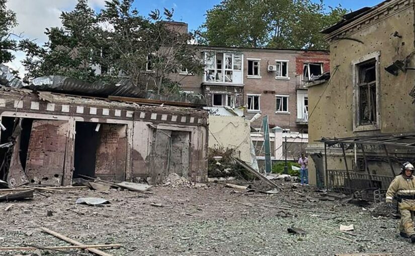Explosion rocks Russian city close to Ukraine border