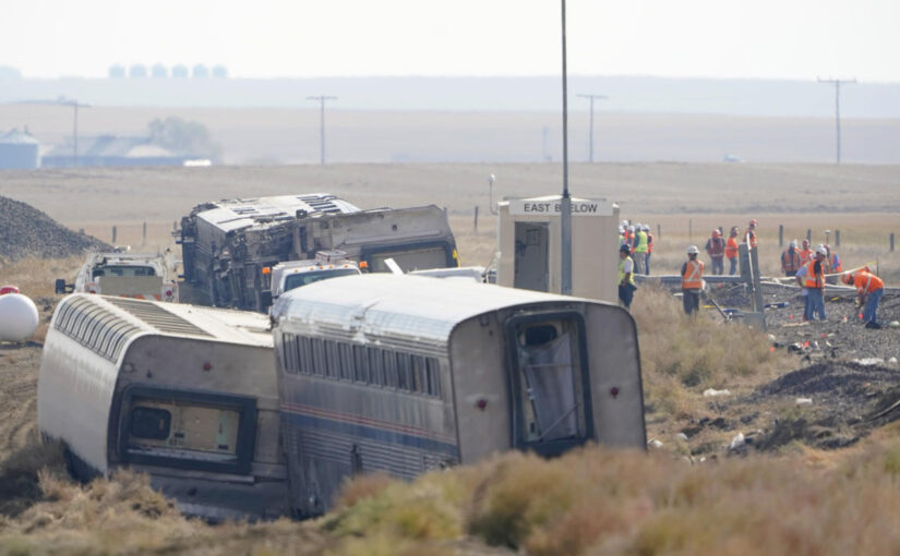 Montana train derailment report renews calls for automated systems to detect track problems
