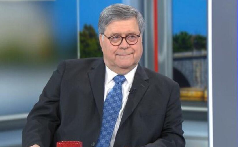 Barr says Trump prosecution is a “legitimate case”
