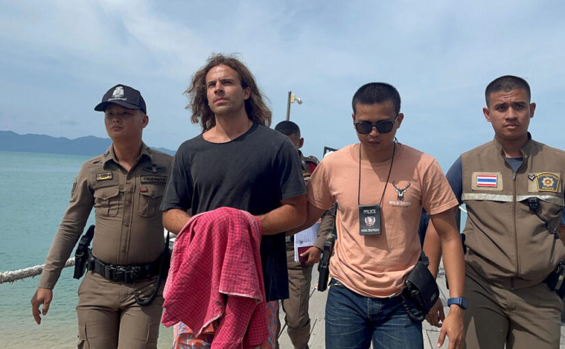 Daniel Sancho, son of Spanish film stars, accused of killing, dismembering man in Thailand