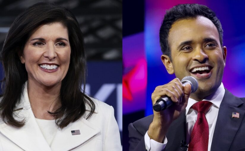 How Nikki Haley and Vivek Ramaswamy are taking different approaches to identity on the campaign trail