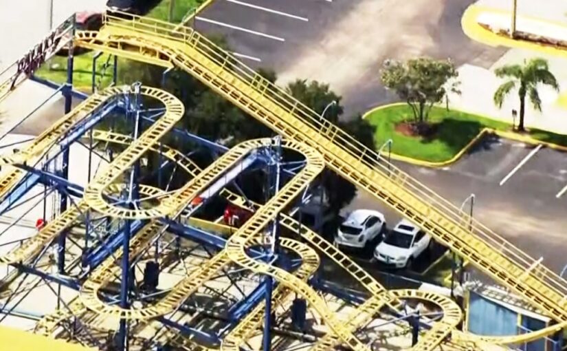 Florida roller coaster closed after boy falls and suffers ‘traumatic injuries’