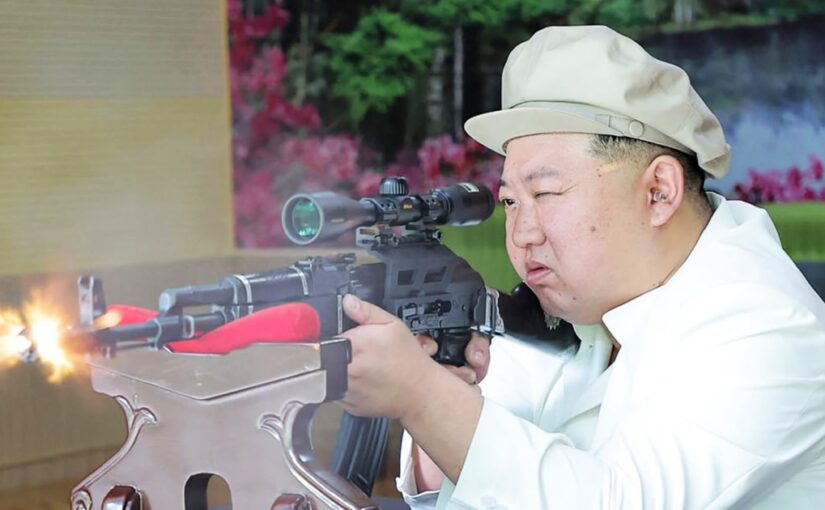 North Korea’s Kim tours weapons factories and vows to advance war readiness