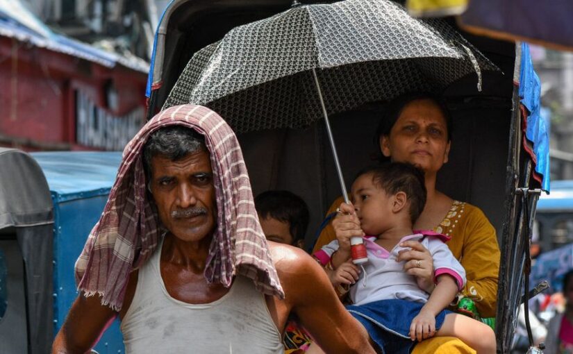 Most children in South Asia are exposed to extreme high temperatures, UNICEF says