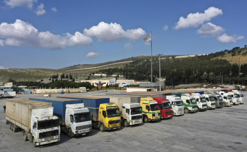 The UN announces that a deal has been reached with Syria to reopen border crossing from Turkey