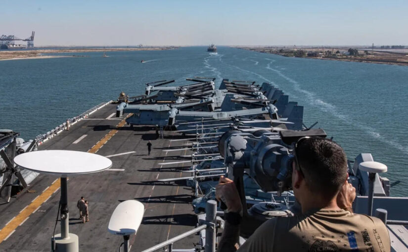 More Marines, sailors operating in Red Sea amid tensions with Iran