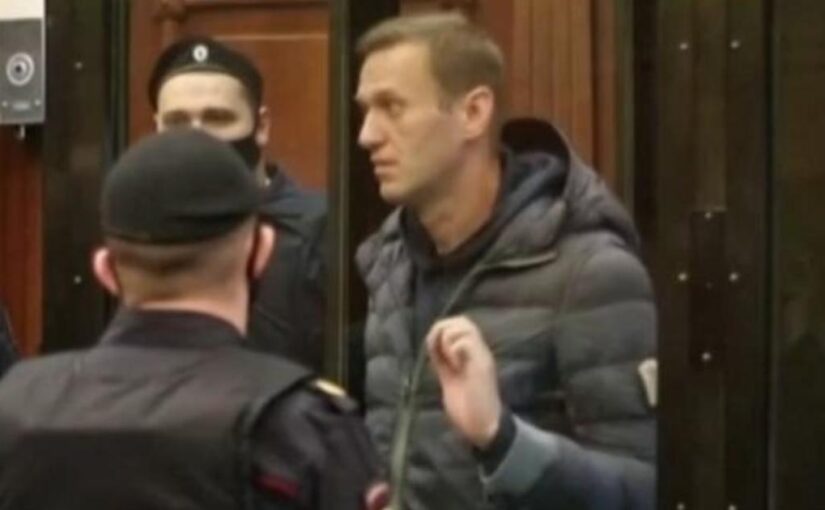 Verdict expected in Alexei Navalny trial; Russian port attacked