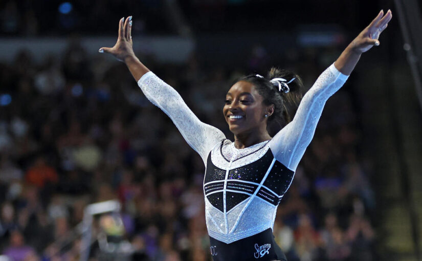 Simone Biles wins U.S. Classic, her first gymnastics competition in 2 years