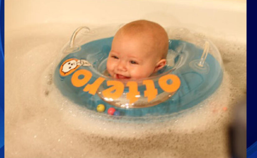 Otteroo baby neck floats still on sale despite reports of injuries and one infant death