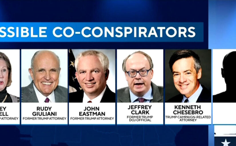 Who are the co-conspirators in the Trump Jan. 6 indictment?