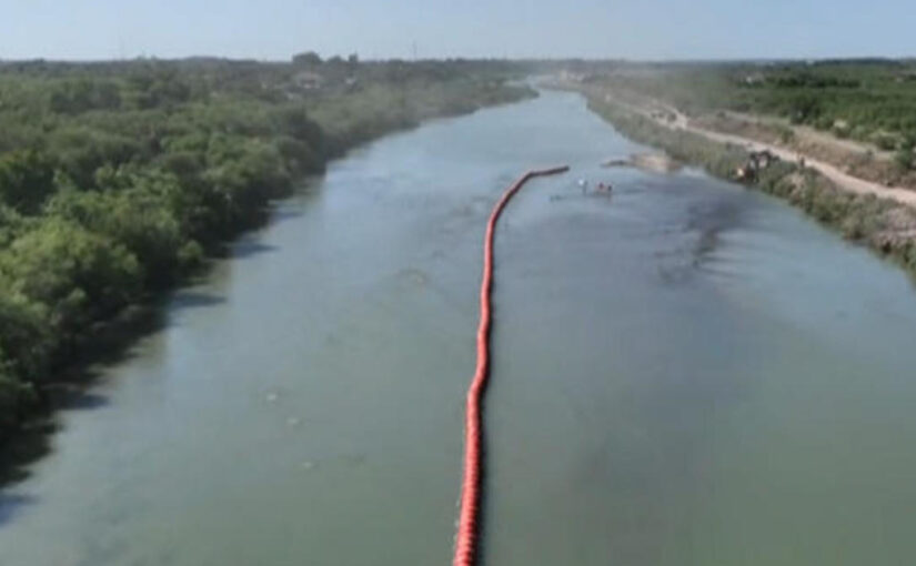 2 Bodies found stuck on floating barriers on Rio Grande